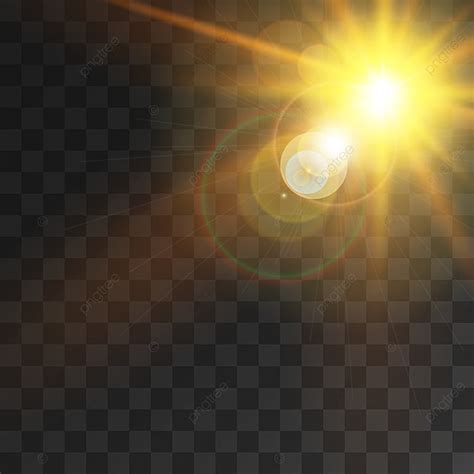 Sun Ray Effect Png Picture Creative Sun Light Effect With Sun Rays And