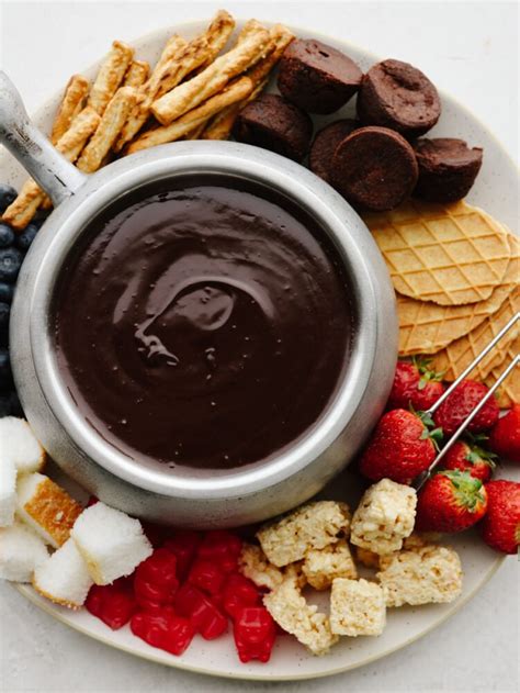 Creamy Chocolate Fondue Recipe The Recipe Critic Blogpapi