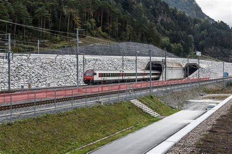 Photos Gotthard Base Tunnel Worlds Longest And Deepest Rail Tunnel