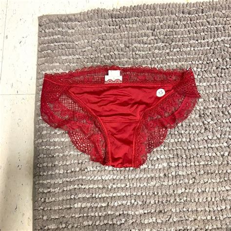 Hollister Intimates And Sleepwear Hollister Gilly Hicks Red Cheeky