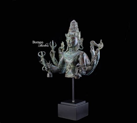 8 Armed Vishnu The Preserver Sculpture 195 Protector And Preserver Of