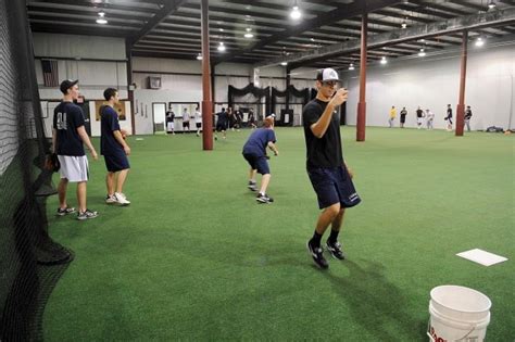 Baseball training facility hitting🚀 pitching 🔥 strength training 💪 twitter: Indoor facility opens in Hammonton to help area baseball ...
