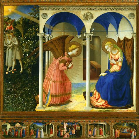 La AnunciaciÓn Fra AngÉlico 1430 Catequesis A Través Del Arte Fra