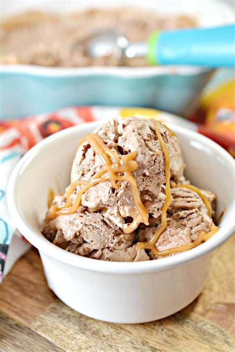 Refrigerate remaining mixture until ready to freeze. Keto Ice Cream! BEST Low Carb Keto Chocolate Caramel Ice ...