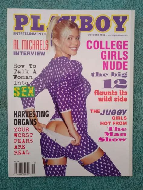 Playboy Magazine October Teri Marie Harrison Center And Cover