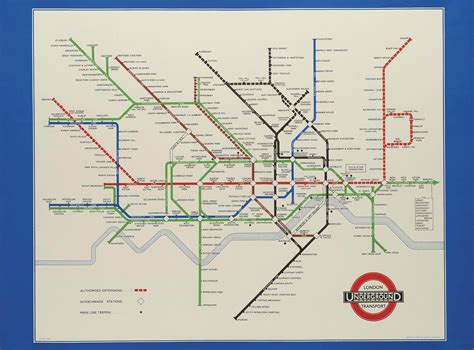 Harry Beck Henry Charles Beck 1902 1974 Underground Map Posters