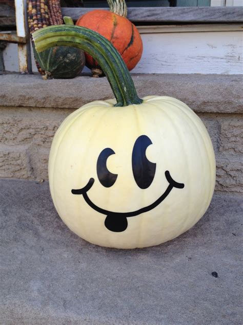 Funny Face Sticker Set For Halloween Pumpkins Pumpkin Decal