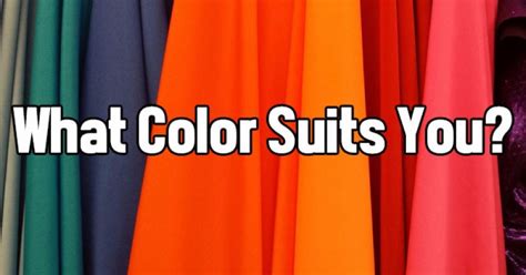 What Color Suits You Getfunwith