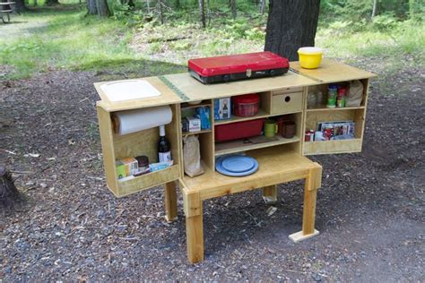 Build a portable diy camping kitchen with working sink. 201 best images about Chuck box on Pinterest