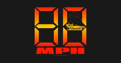 88 Mph Back To The Future Back To The Future T Shirt Teepublic