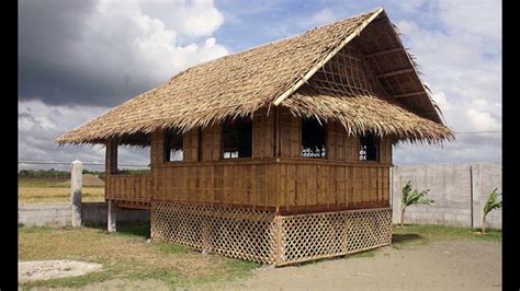 Philippines National House Native House Nipa Hut Bahay Kubo Bamboo
