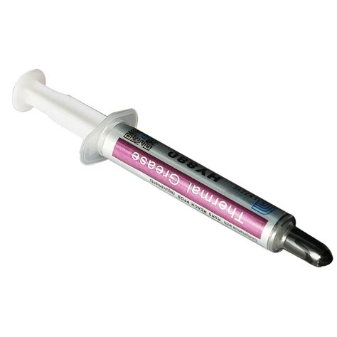 1pc 3g Hy880 Thermal Grease Syringe Compound Paste For Cpu Vga Led