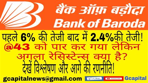 The 20 reports from 8 analysts offering long term price targets for bank of baroda have an average target of 85.86. BANK OF BARODA SHARE PRICE ANALYSIS - YouTube