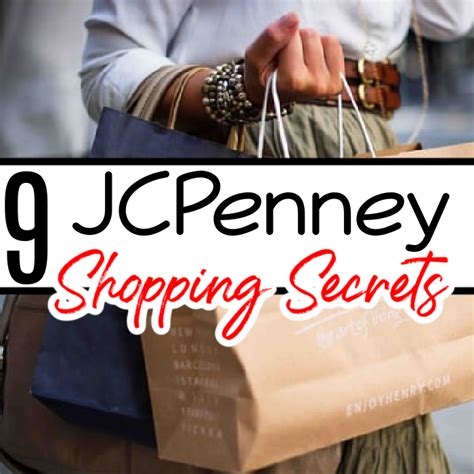 9 Jcpenney Shopping Secrets Gsff