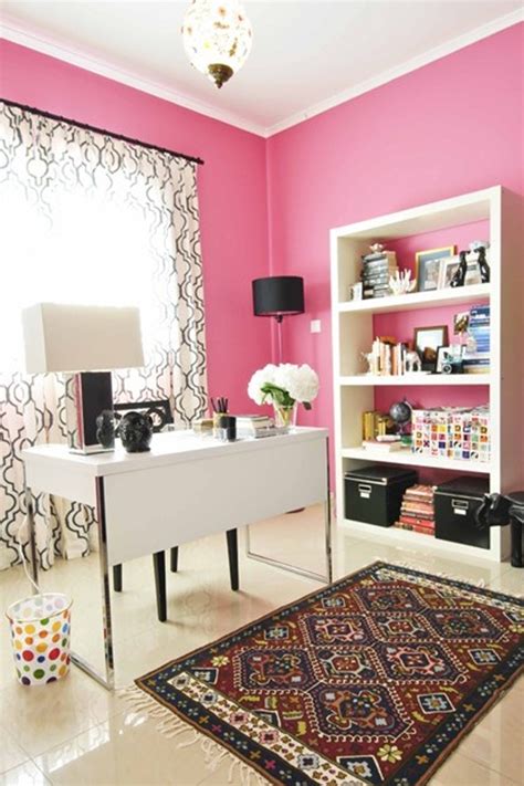 30 Pink Office Decorating Ideas Decoomo