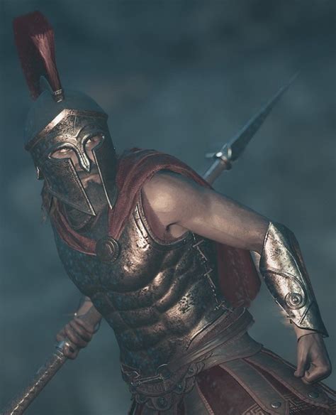 Leonidas Assassins Creed Odyssey Assassins Creed Art Greek Warrior