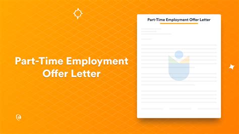 Part Time Employment Offer Letter Definition Basics Template