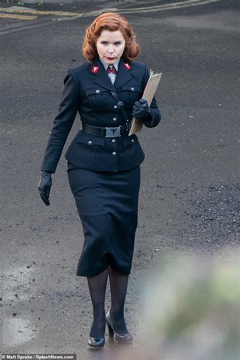 Paloma Faith Looks Every Inch The Villain For Filming Of Pennyworth Daily Mail Online