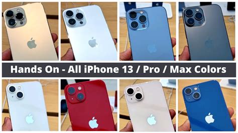 All Iphone 13 Colors Iphone 13 13 Pro 13 Pro Max Youtube