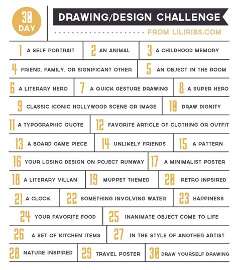 30 Day Drawingdesign Challenge Lili Ribeira Illustration And Design