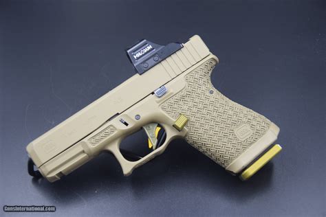 Full Custom Glock Model 19 Gen 5 Pistol With Optics