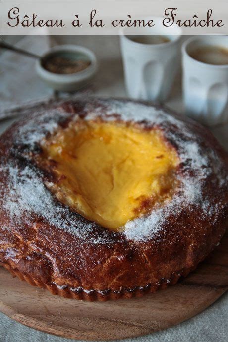 Another big difference is that creme fraiche contains more protein and less fat, so when you're adding it to hot stuff like soup, it holds its texture instead of. Sour Cream Custard Brioche, Gâteau à la Crème Fraîche ...