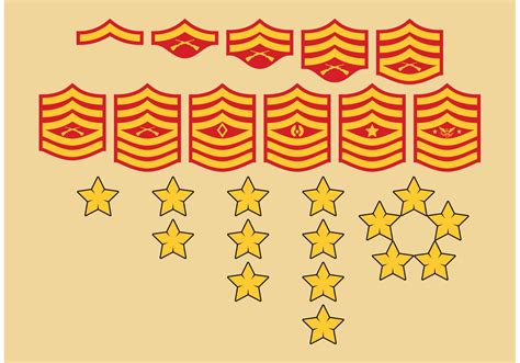 Military Ranks Symbols Download Free Vector Art Stock Graphics And Images