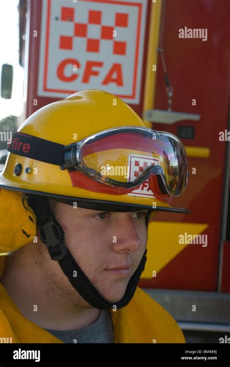Cfa Country Fire Authority Controlled Burn Off Stock Photo Alamy