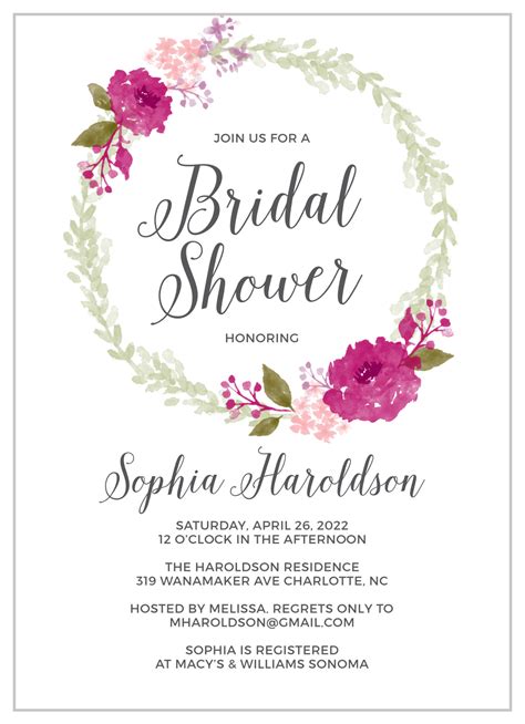 Do You Send Out Bridal Shower Invitations Before Wedding Invitations Unconventional But