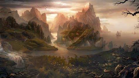 Often they are images of graphics and various shapes, which are extremely far from reality. Fantasy Nature Wallpapers (74+ images)