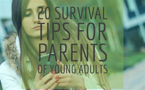 20 Survival Tips For Parenting Independence Brenda L Yoder Life