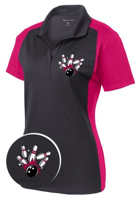 Ladies Fired Up Sport Wick Bowling Shirt With Images Bowling