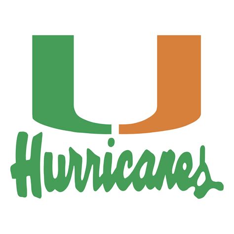 Miami Hurricanes Logo PNG Transparent & SVG Vector - Freebie Supply png image