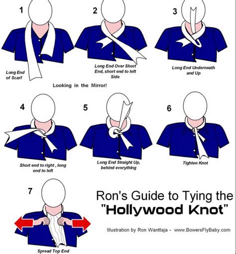 Hollywood Knot Scarf Tying Scarves How To Wear Scarves