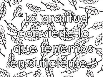 Check spelling or type a new query. Thanksgiving and Gratitude Spanish Quotes Coloring Pages ...