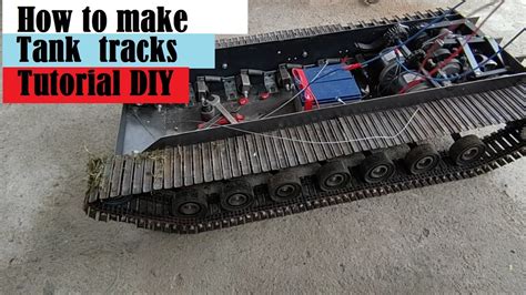 🔧⚙️how To Make Tank Tracks For Homemade Rc Tank Tutorial Build Diy Ep9