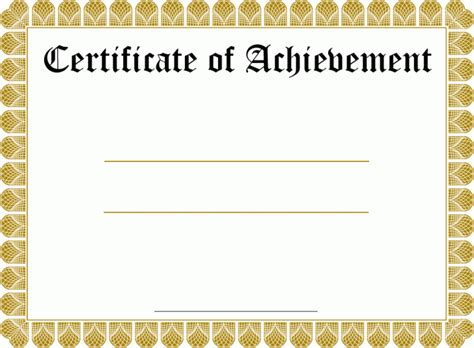 Fillable and printable certificate template 2021. Blank Certificates