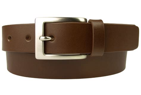 Mens High Quality Brown Leather Belt Made In Uk Belt Designs