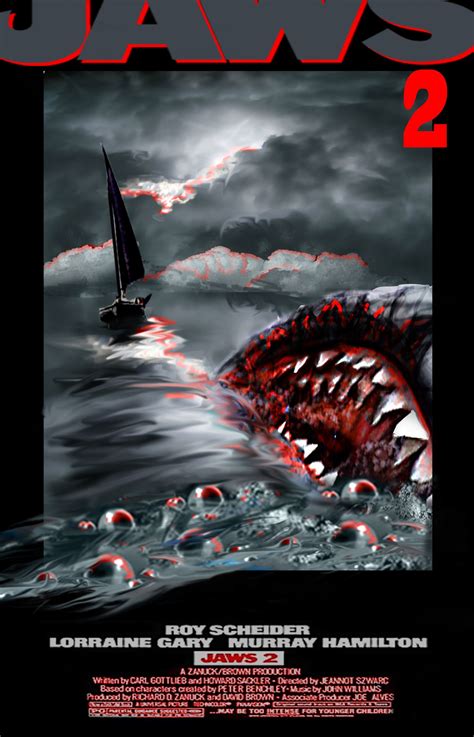 You can install this wallpaper on your desktop or on your mobile phone and other gadgets that support wallpaper. Jaws 2 art poster by Federico Alain. | Horror posters ...