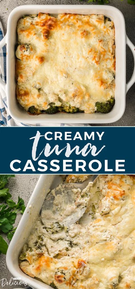 Mix together the heavy cream, lemon juice, dijon mustard, and chopped parsley well. Creamy Tuna Broccoli Casserole (Low carb, Keto) | Gimme ...