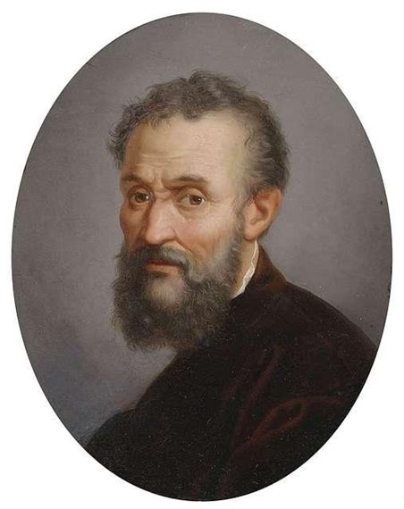 Dumini Leopoldo Portrait Of Michelangelo Buonarotti