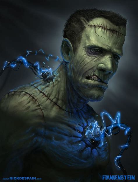 Frankenstein By Nickdespain Frankenstein Horror Monsters