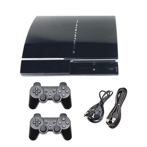 Sony Playstation 3 Ps3 Console Black 60gb Cecha01 Backwards