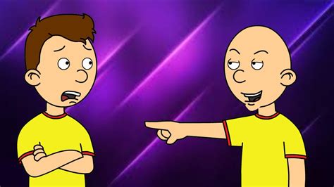 Bald Caillou Changes Caillous Voice From David To Diesel And Gets