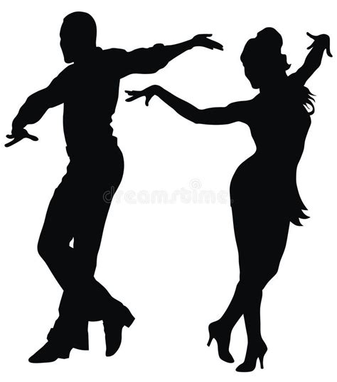Dancers Stock Vector Illustration Of Sport Dance Dancing 7428035
