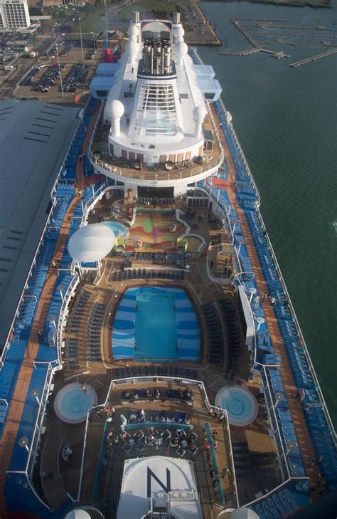 Largest cruise liner to visit city docks at kai tak terminal on historic day. Quantum of the Seas claims to be the most hi-tech cruise ...