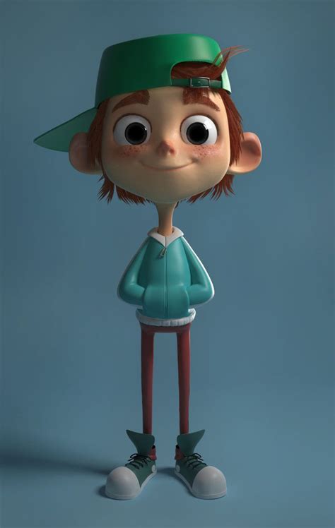 The Boy By Anderson Carlos More Character Design Animation Cartoon