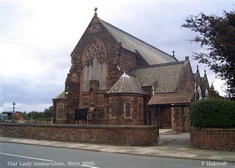 Genuki Our Lady Immaculate Roman Catholic Bryn Lancashire