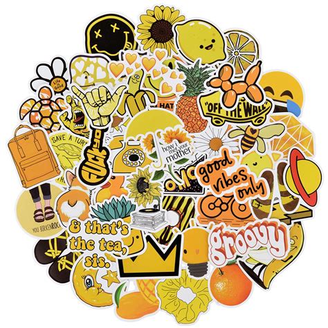 Buy Willingood 50 Pack Cute Vsco Stickers Water Bottle Stickers Girl