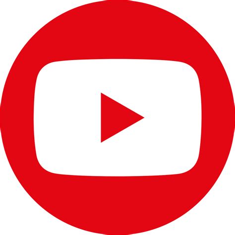 Youtube Logo Png Cicle Free Download Pnggrid